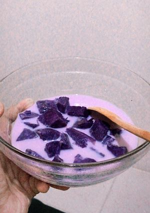 Foto resep Cemilan Ubi Ungu