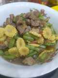 Tumis AtiAmpela Buncis Putren