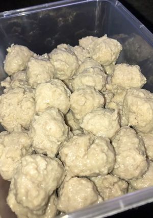 Foto resep Baso sapi ayam tanpa food processor