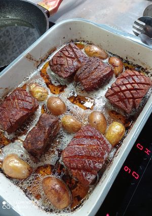 Sült bőrös császár recept fotója