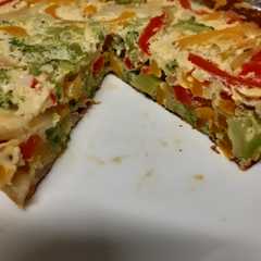 Una foto de Tortilla de vegetales 🥦🥚