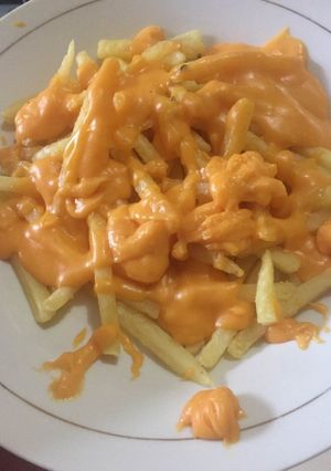 Foto resep Cheesy Fries (Kentang Goreng Saus Keju) ala Burger King