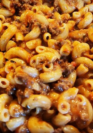 A picture of Taco Pasta.