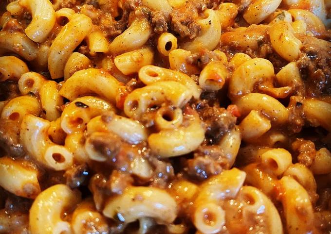 Easiest Way to Make Super Quick Homemade Taco Pasta