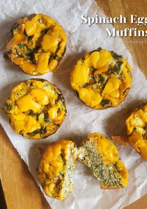 Foto resep Spinach Egg Muffins