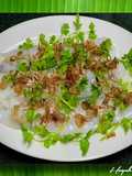 Bánh Cuốn (Vietnamese Steamed Rice Rolls) Made in a Skillet