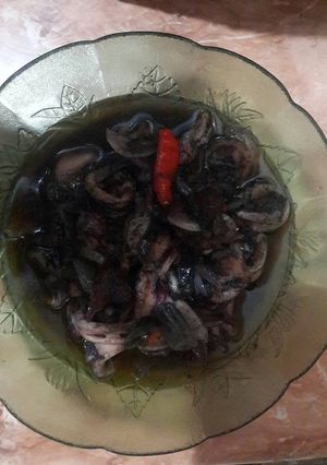 Foto resep Tumis Cumi Hitam Praktis