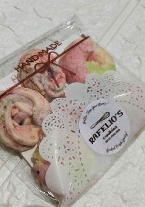Foto resep Kue Kering Sagu Keju Rainbow