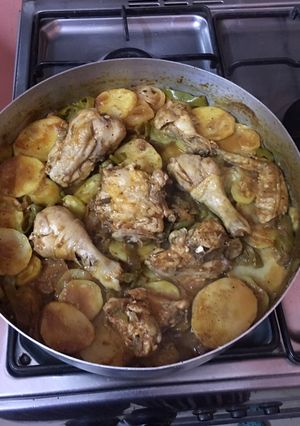 صورة لوصفة صينيه دجاج بالخضار🥘