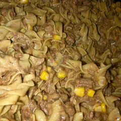 A picture of Nenas Creamy Beef N’ noodles.