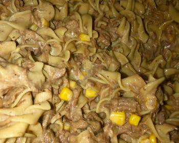 Update, Serving Recipe Nenas Creamy Beef N noodles Savory Delicious