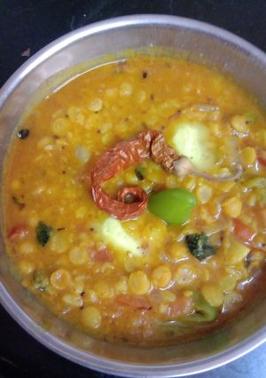 ચણા ને  મગ ની કાઠીયાવાડી દાલ રેસીપી મુખ્ય ફોટો