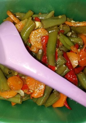Foto resep Tumis buncis dan wortel simpel non msg ala anak kos