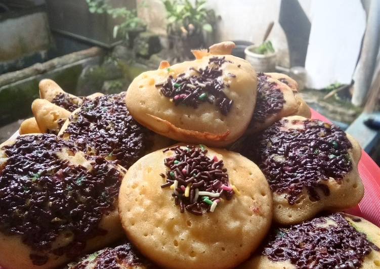 Resep Kue cubit renyah dan lembut Anti Gagal