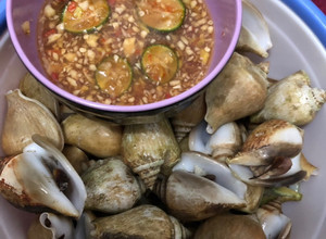 Foto resep Kerang Rebus dan Sambal Thailand