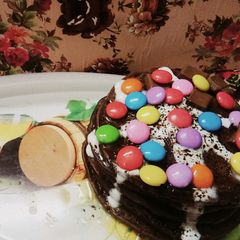 A picture of Yougart coffee pancake.