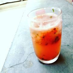 A picture of Watermelon mocktail /Pink lady Mocktail part 2.