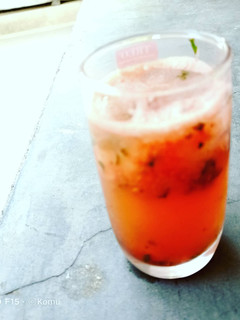 A picture of Watermelon mocktail /Pink lady Mocktail part 2.