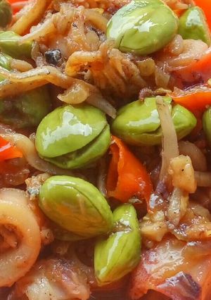 Foto resep Cumi asin petai setan