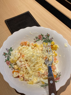 Una foto de Ensalada de choclo (bajón nocturno)