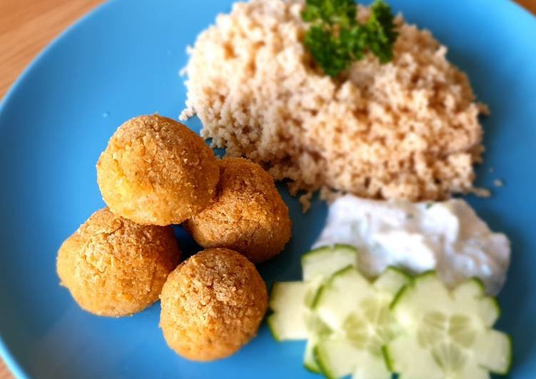 Step-by-Step Guide to Make Perfect Yellow pea falafel