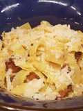 Tallarines a la carbonara