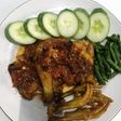 Ayam penyet sambel cobek ala Sean 🤤