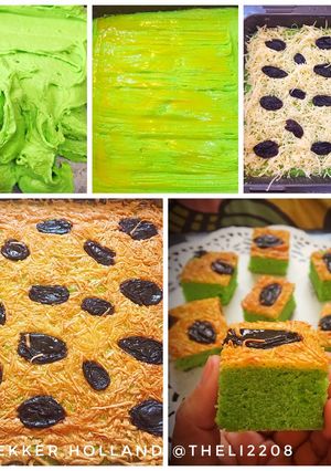 Foto resep Lekker Holland Pandan,enak dan irit telur