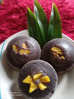 Foto resep Kue apem ketan hitam