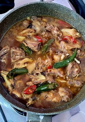 Foto resep Ayam Kampung Masak Kecap Rempah Betimbai