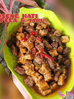 Foto resep Oseng hati ampela & tahu