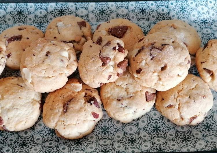 Biscotti mandorle e cioccolato🍪🍫