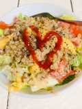 Bulgur Salad with Roasted Sesame Dressing