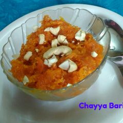 A picture of Gajar ka halwa.