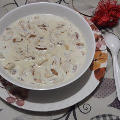A picture of Makhana kheer.