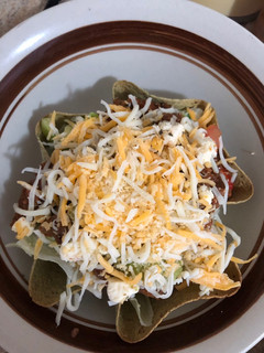 Una foto de Taco Salad Horneado