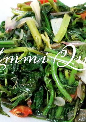 Foto resep Tumis kangkung pakis