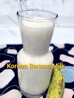 Foto resep Susu Pisang aka Korean Banana Milk
