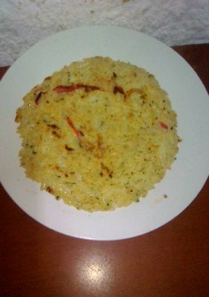 Una foto de Un clásico en mi casa, tortilla de arroz