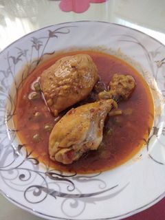 عکسی از دستور مرغ ربی