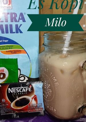 Foto resep Es Kopi Milo