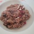 Risotto al Radicchio sfumato al vino Rosso