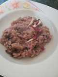 Risotto al Radicchio sfumato al vino Rosso