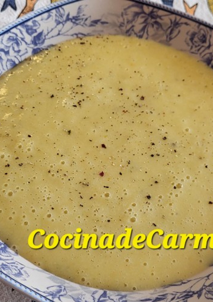 Una foto de Crema de champiñones