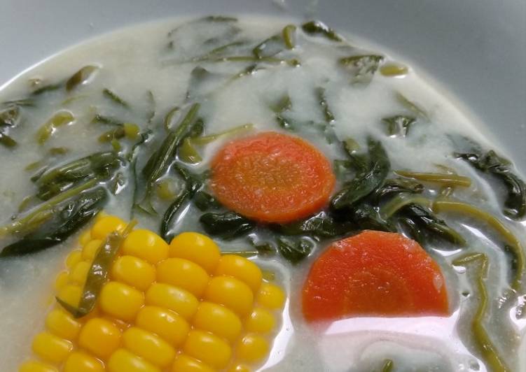 Resep masakan Bobor Kangkung | Langkah Membuat Bobor Kangkung Yang Mudah Dan Praktis