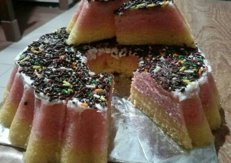 Bolu lapis cantik manis 😊👌