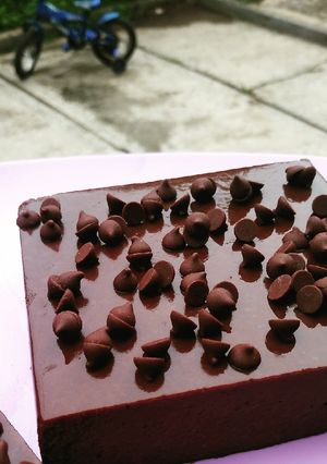 Foto resep Puding brownies