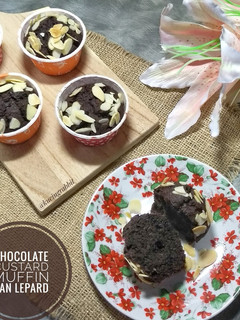 Foto resep (1.8) Chocolate Custard Muffin Dan Lepard