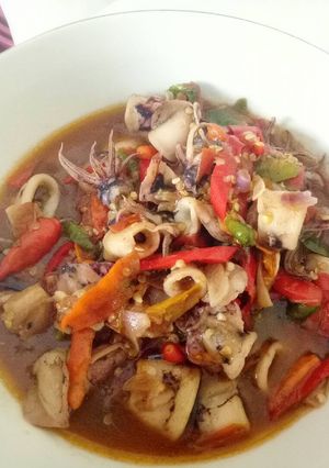 Foto resep Oseng Cumi Pedas