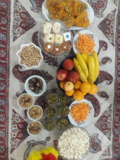 عکسی از دستور شب یلدا ۹۸